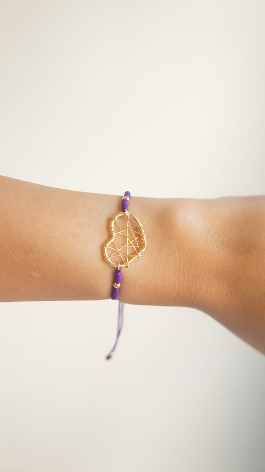 Lulu Purple Bracelet