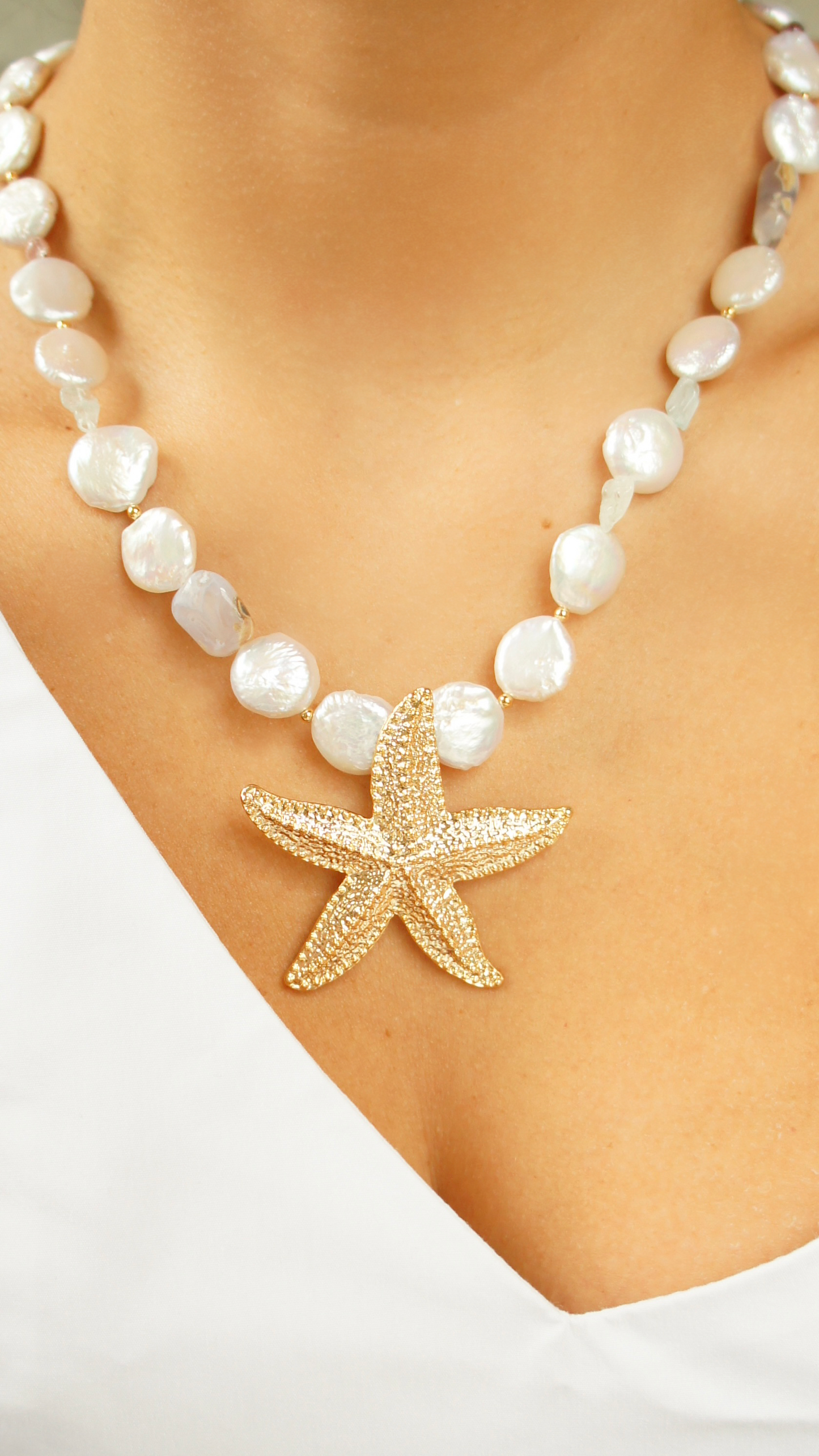 Nerissa Pearl Necklace