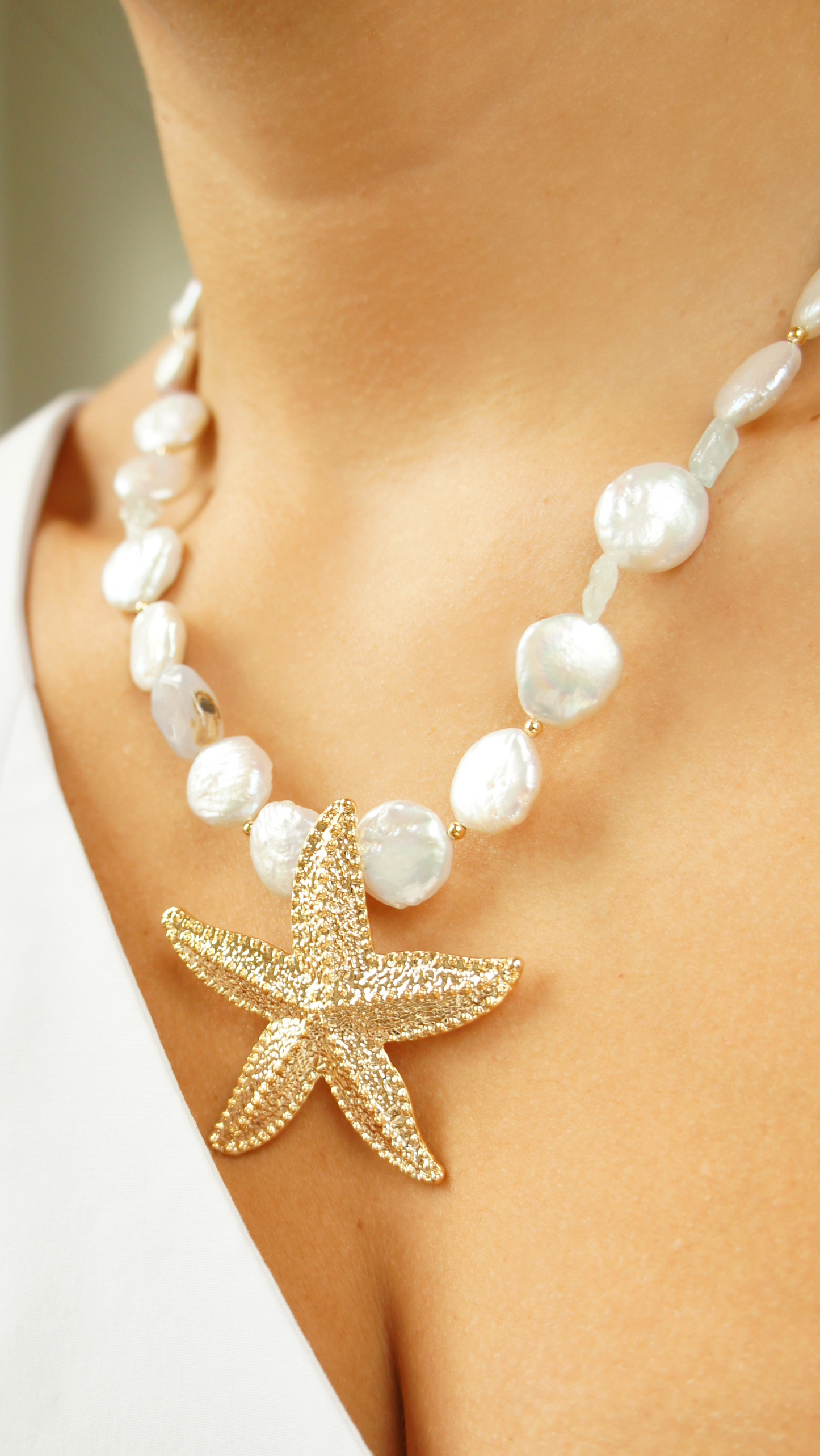 Nerissa Pearl Necklace