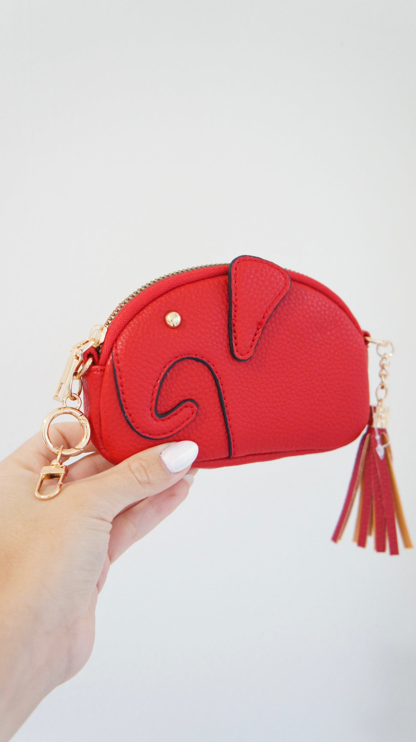 Elephant Keychain Bag