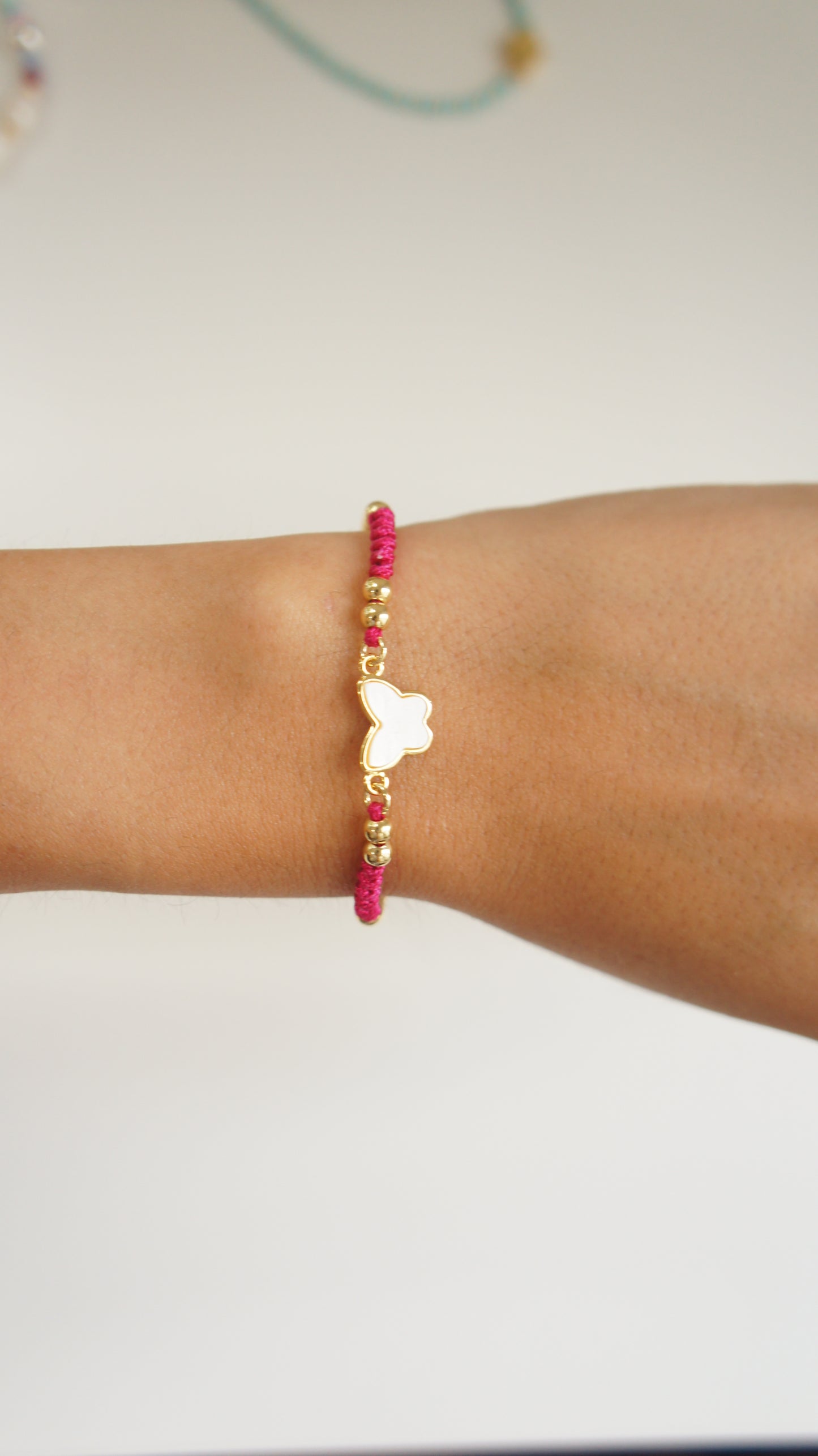 Adjustable Butterfly Bracelet