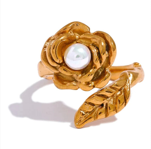 Rose Adjustable Ring