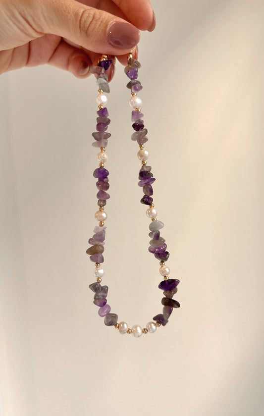 Marina Purple Necklace